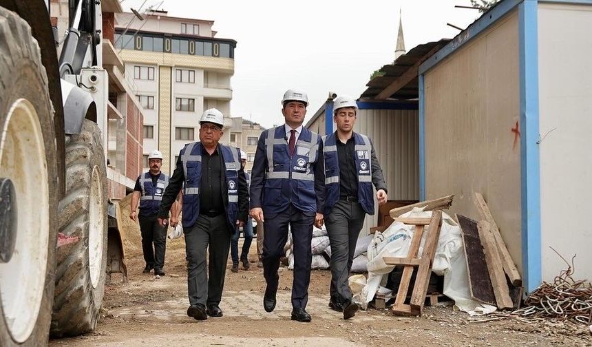 BAŞKAN KAYA’NIN VİZYON PROJESİ ADIM ADIM YÜKSELİYOR; “VATANDAŞLARIMIZI, ÇAĞLAYAN KENTSEL DÖNÜŞÜM PROJEMİZİ GÖRMEYE DAVET