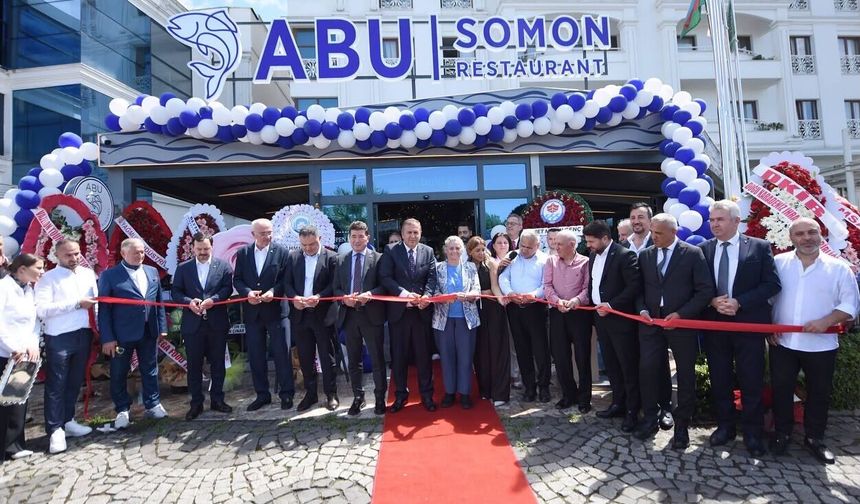 Panagia Otel bünyesinde hizmete giren Abu Somon Restoran’ın açılışı gerçekleştirildi.