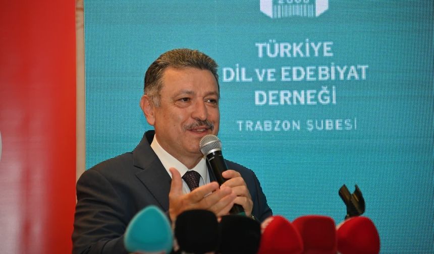 BAŞKAN GENÇ: DİLİMİZİ KORUMAK HEPİMİZİN VAZİFESİDİR