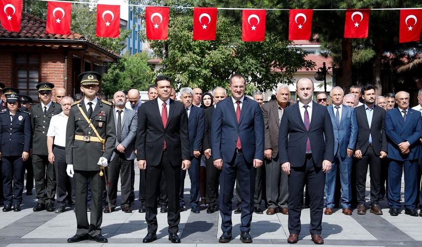 AKÇAABAT’TA BÜYÜK ZAFER’İN 104. YILI KUTLANDI
