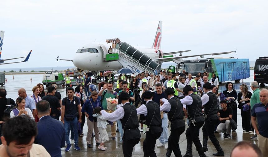 Tahran - Trabzon arasında ilk direkt uçak seferi yapıldı
