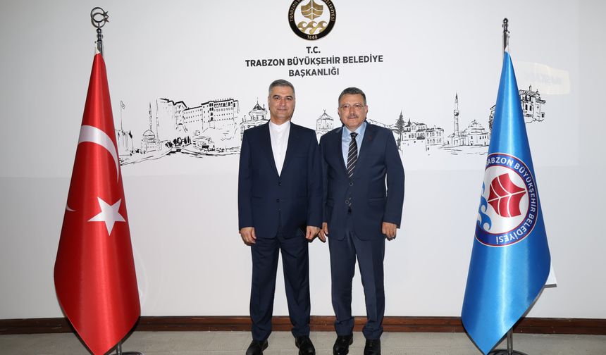 TRABZON’DAN İRAN’A KARDEŞLİK VE TİCARET MESAJI
