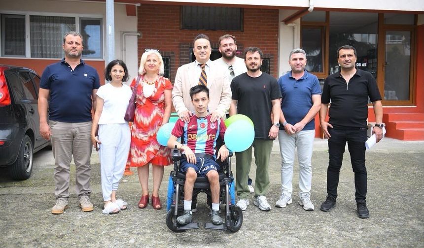 EVREN’İN HAYALİ, MAVİ KAPAKLAR İLE GERÇEĞE DÖNÜŞTÜ