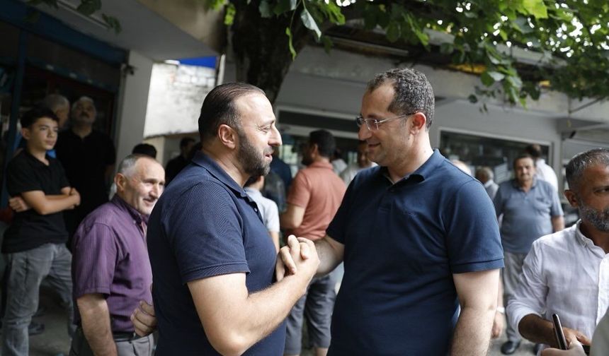 BAŞKAN EKİM CUMA BULUŞMALARINDA VATANDAŞLARLA BİR ARADA