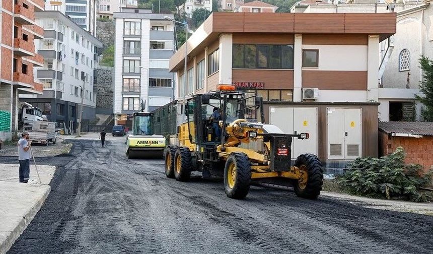 AKÇAABAT’IN DÖRT BİR YANINDA HUMMALI ÇALIŞMA
