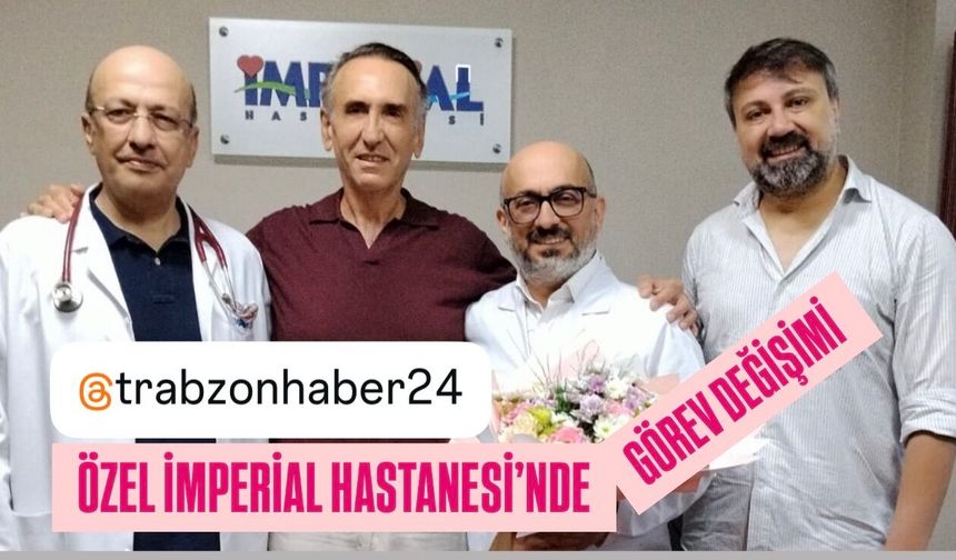Özel İmperial Hastanesi’nde Başhekimlik Görevinde Devir Teslim