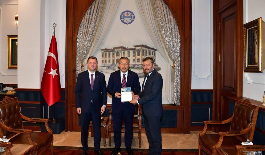 MHP HEYETİNDEN VALİ TAHİR ŞAHİN’E ZİYARET