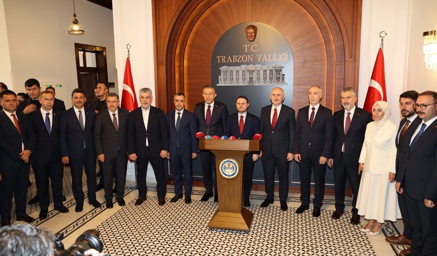 Bakan Gürlek’ten Trabzon’da Trabzonspor, Terörsüz Türkiye,Yasadışı Bahis ve Kara Para Mesajı