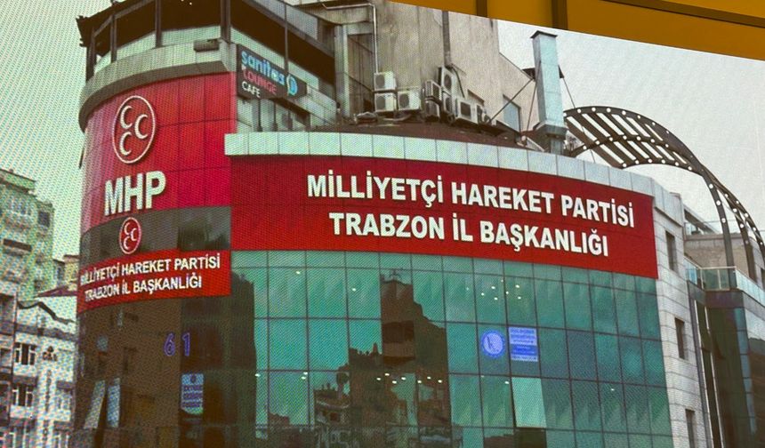 MHP Trabzon'da AK Parti ve Anahtar Parti’ye komşu oluyor!