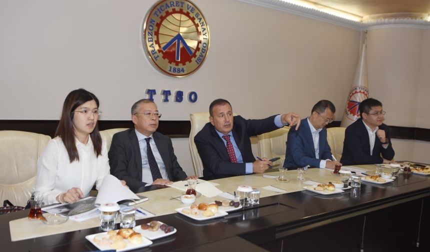 Çin heyetine Yatırım Adası Sunumu yapıldı, somon üretimi ve turizm görüşüldü