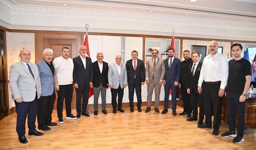 ARSLAN’DAN TRABZON BÜYÜKŞEHİR BELEDİYE BAŞKANI GENÇ’E ZİYARET