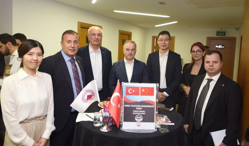 Çinli iş insanları Trabzon iş dünyası ile buluştu