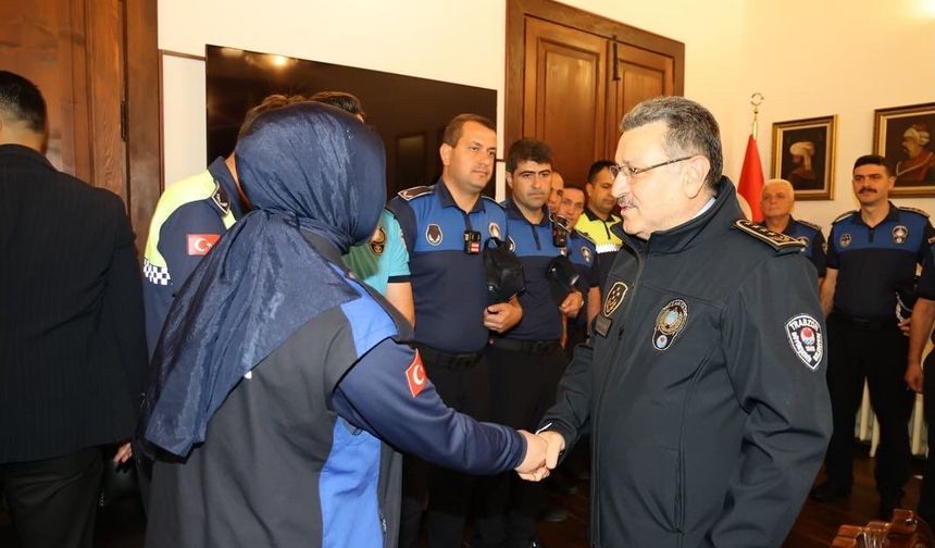 BAŞKAN GENÇ ZABITA HAFTASI'NI KUTLADI