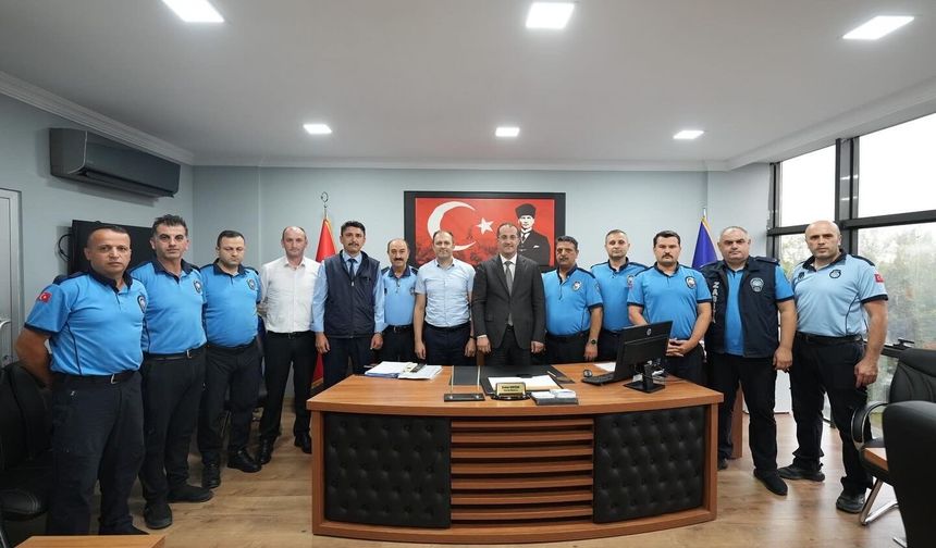BAŞKAN EKİM, ZABITA HAFTASI’NDA ZABITA PERSONELİYLE BİR ARAYA GELDİ