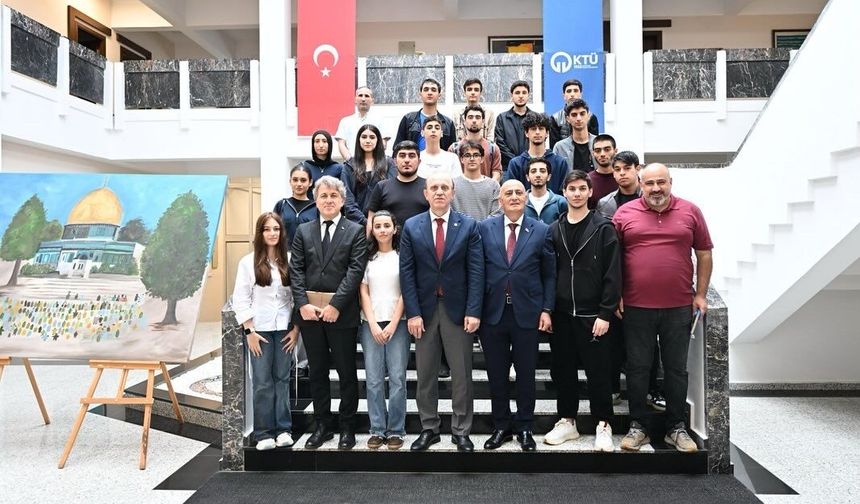 Azerbaycan Millî Meclisi Başkan Yardımcısı Kasımlı, KTÜ'de Azerbaycanlı Öğrencilerle Buluştu