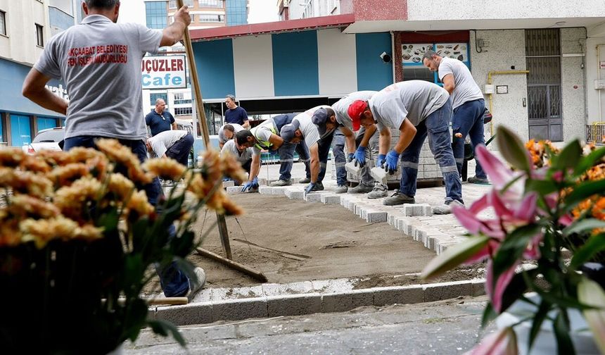 “AKÇAABAT’IN YOLLARI ADIM ADIM YENİLENİYOR”