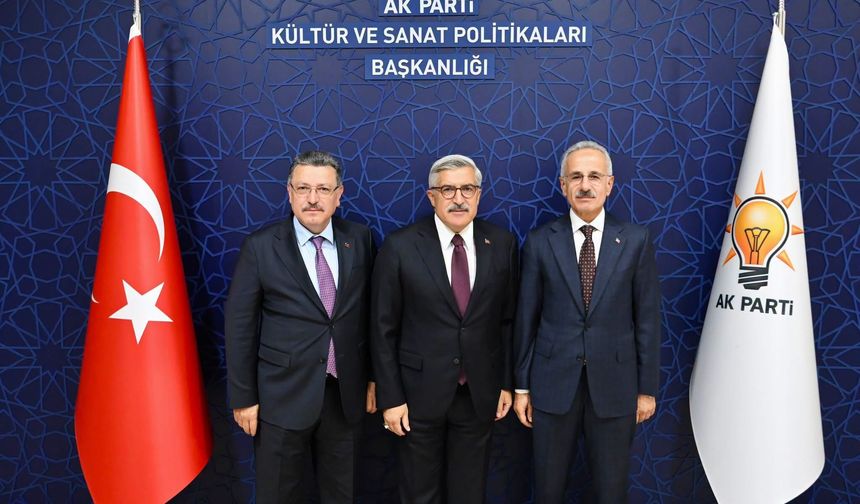 BAKAN URALOĞLU, AK PARTİ GENEL MERKEZİ’NDE TRABZON BULUŞMASI