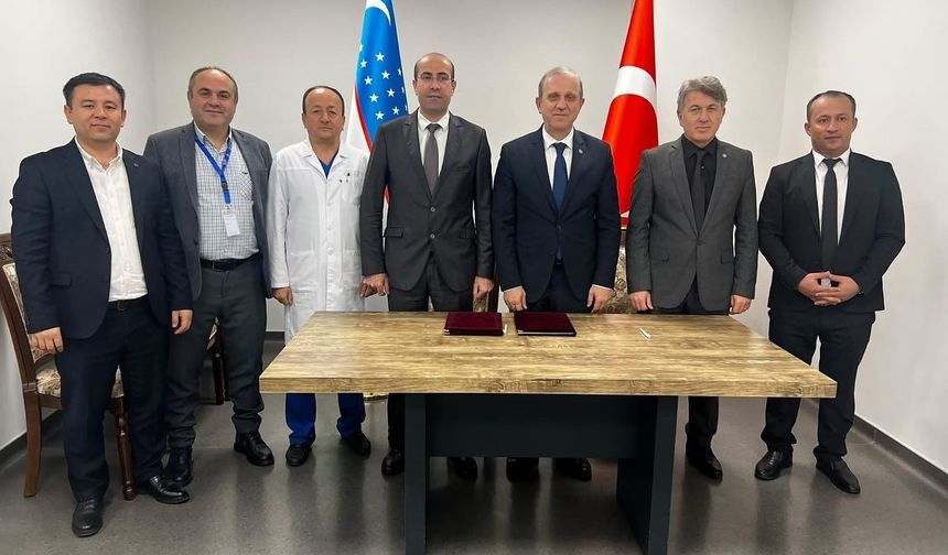 KTÜ'den Özbekistan'da İş Birliği Adımları
