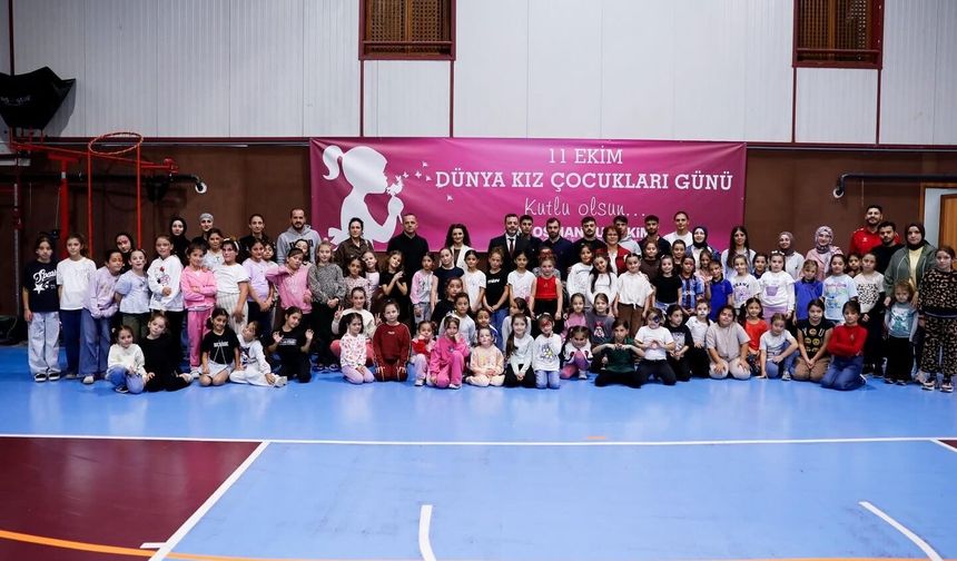 AKÇAABAT’TA KIZ ÇOCUKLARINA ÖZEL SPOR ŞENLİĞİ