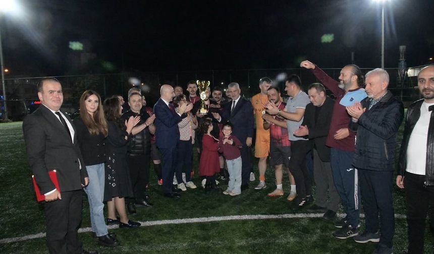 ORTAHİSAR BASIN, ORHAN KAYNAR FUTBOL TURNUVASI’NDA ŞAMPİYON OLDU