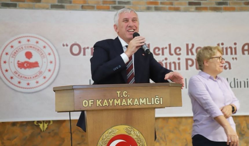 Başkan Sarıalioğlu, Of'un Başarılı İsimlerini Gençlerle Buluşturuyor