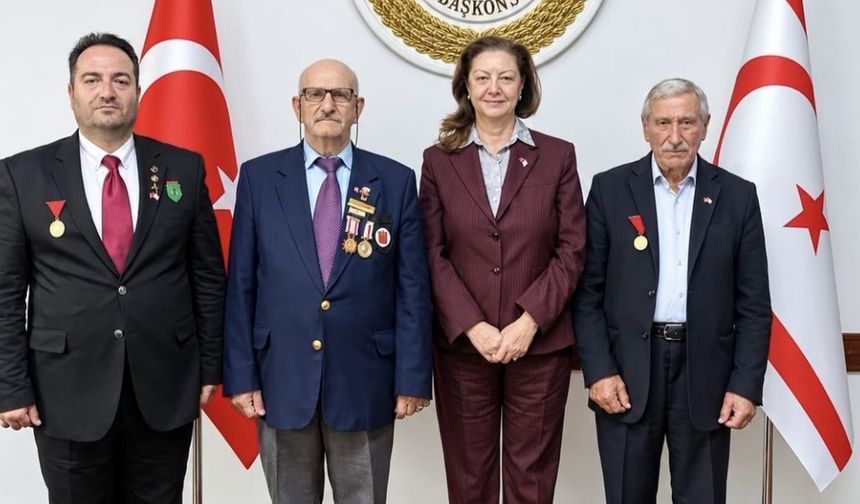 Gazi ve Gazi Torunlarından KKTC Trabzon Başkonsolosu Fatma Demirel’e Anlamlı Ziyaret