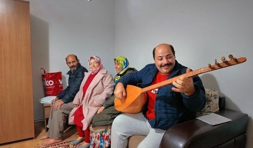 ORTAHİSAR BELEDİYESİ, ERGÜN AİLESİNİN YÜZÜNÜ GÜLDÜRDÜ