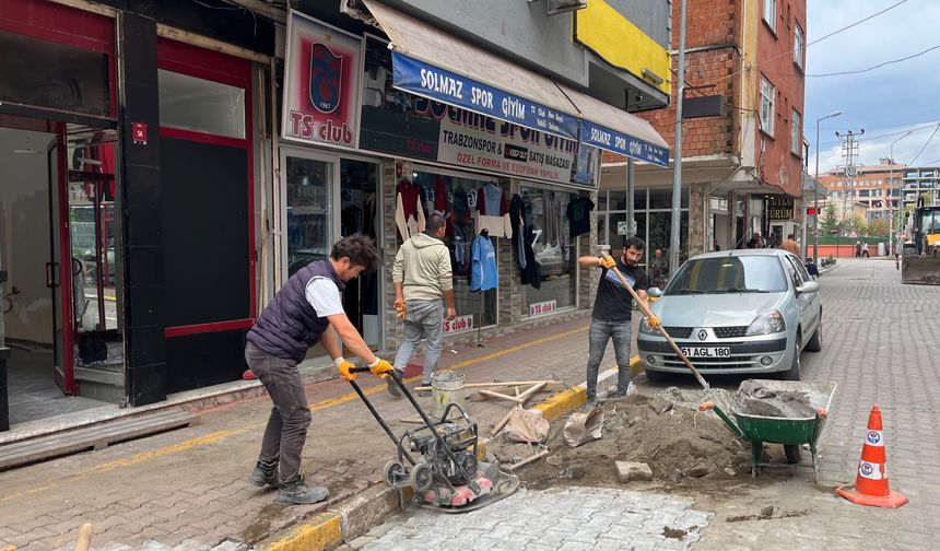 ARAKLI BELEDİYESİ’NDEN YENİ HAFTAYA YOĞUN MESAİ