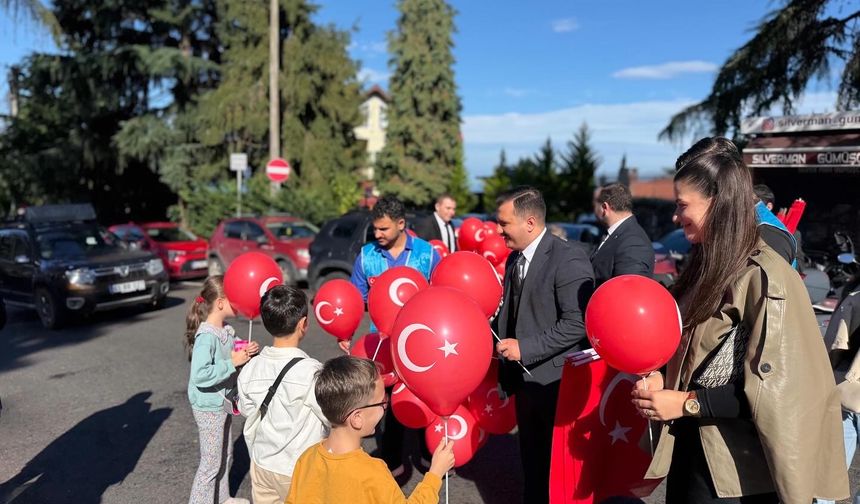 TRABZON ÜLKÜ OCAKLARI'NDAN CUMHURİYET'İN KALBİ ATATÜRK KÖŞKÜ'NDE GÖRKEMLİ 29 EKİM KUTLAMASI