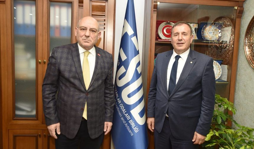 Başkan Çelebi’den Başkan Kara’ya tebrik