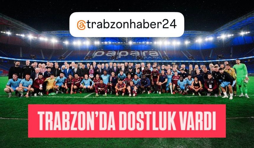 Trabzonspor, İrlanda ekibi Drogheda United ile dostluk maçında karşı karşıya geldi.