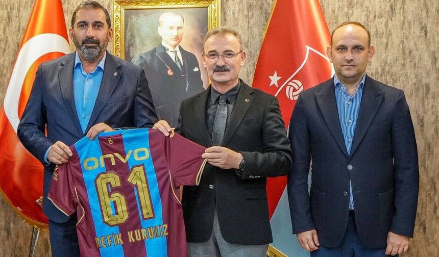 Şalpazarı Belediye Başkanı Refik Kurukız’dan Başkan Ertuğrul Doğan ve Yönetim Kuruluna Destek