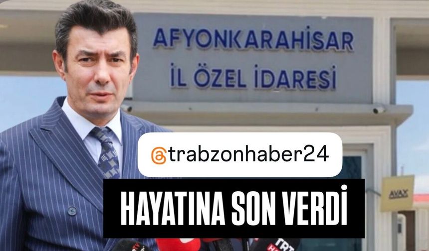 Eski Çaykara Kaymakamı Afyonkarahisar Vali Yardımcısı İhsan Ayrancı hayatına son verdi