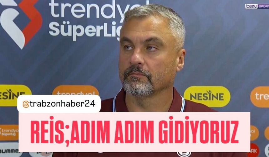 Thomas Reis: "Adım adım devam edeceğiz"