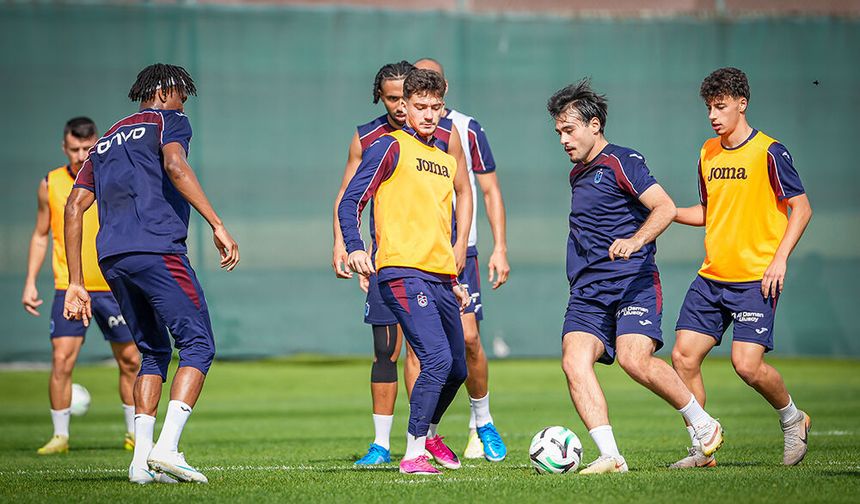 Trabzonspor’un KuPS maçı hazırlıkları sürüyor