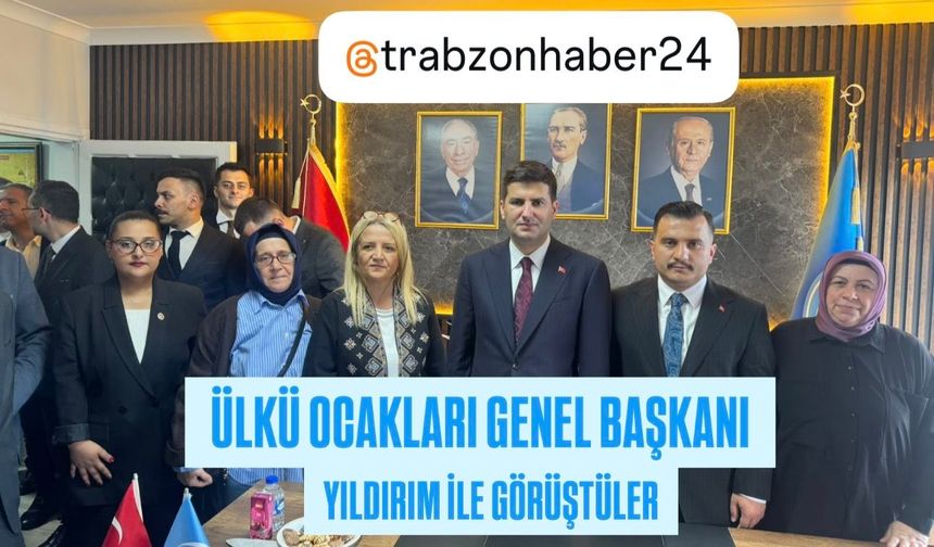 ÖZEL BİREYLERİN SORUNLARI ÜLKÜ OCAKLARI GENEL BAŞKANI YİĞİT YILDIRIM'A İLETİLDİ