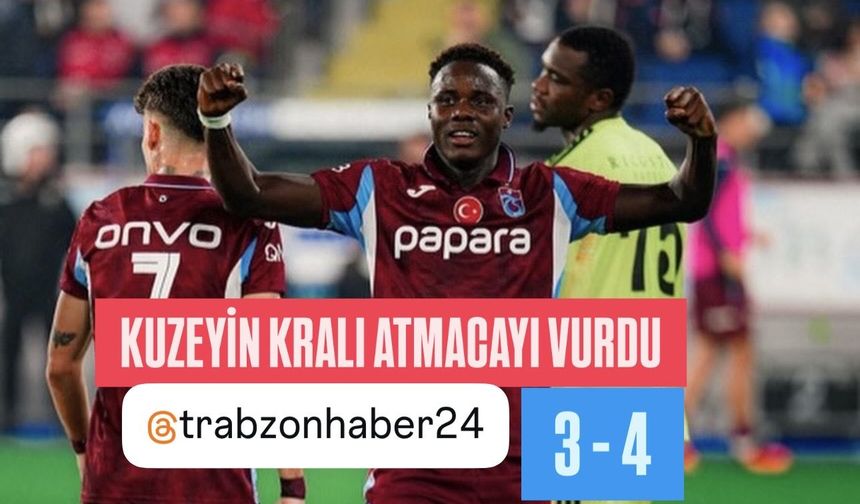 KUZEYİN KRALI ATMACAYI VURDU 3-4