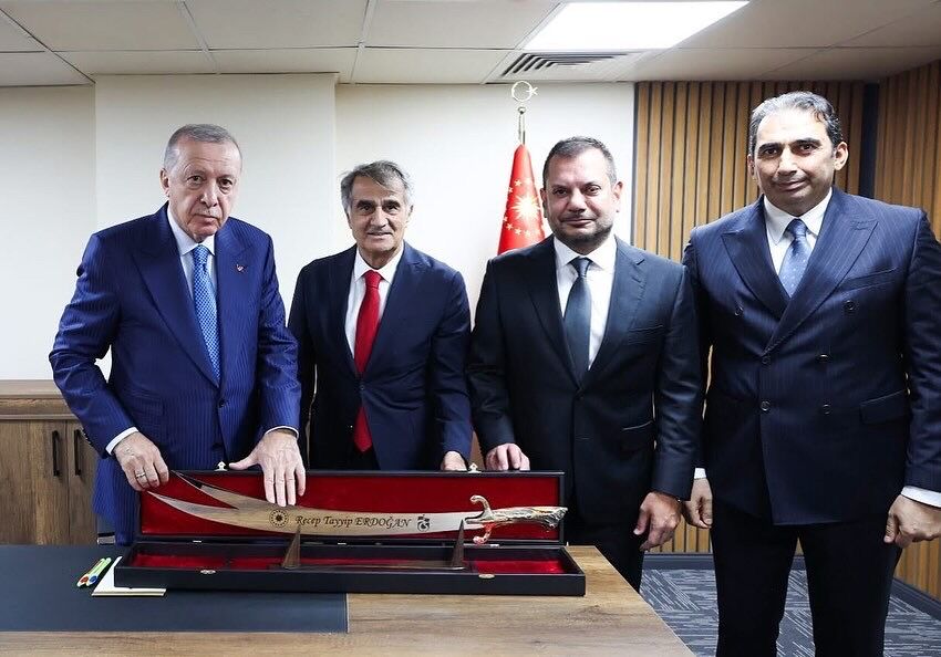 Cumhurbaşkanı Erdoğan’dan Trabzonspor’a büyük jest