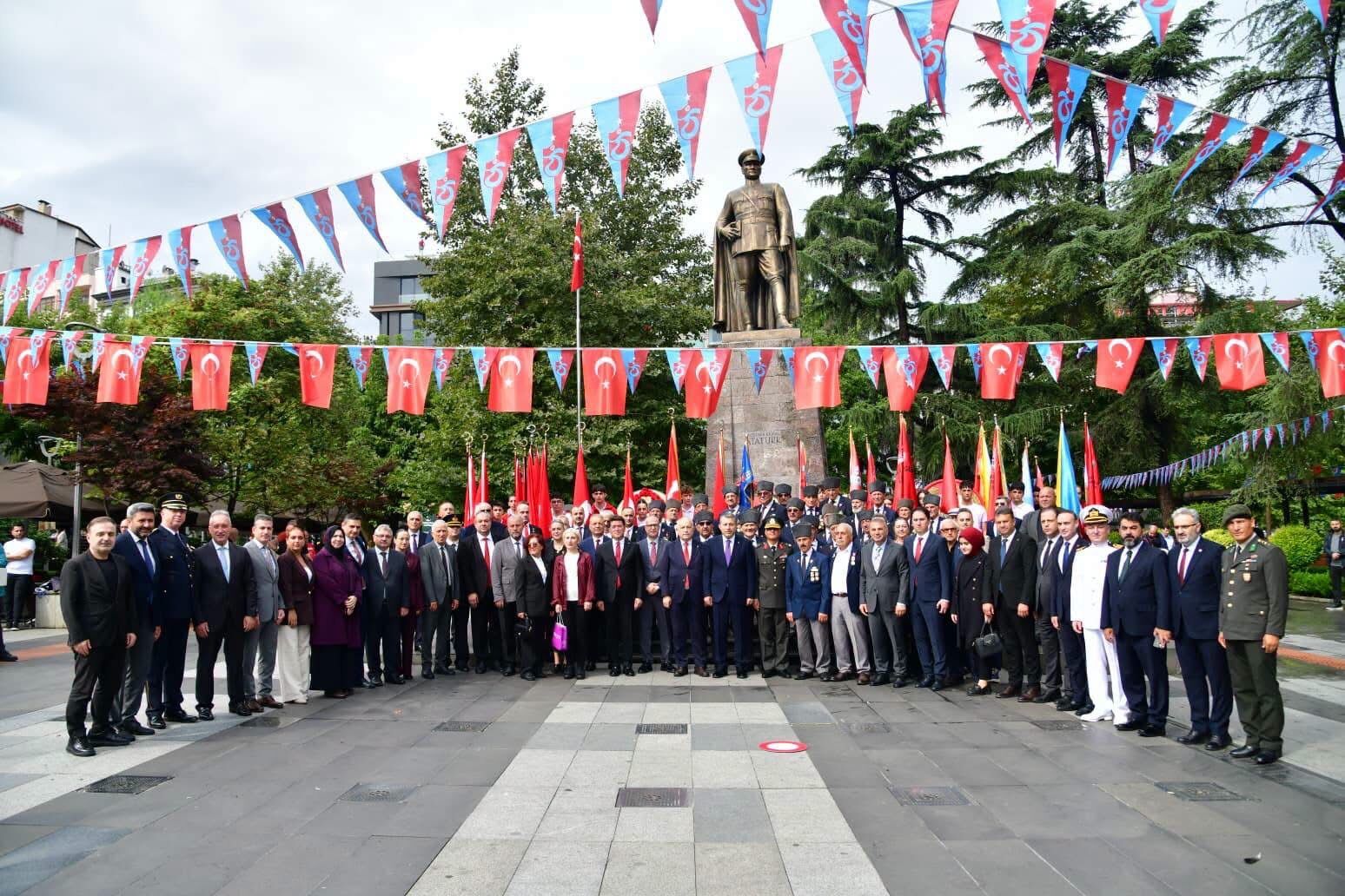 19 EYLÜL GAZİLER GÜNÜ TRABZON’DA TÖRENLE KUTLANDI